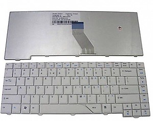 TECHGEAR Replacement Keyboard For ACER ASPIRE 4315-2490 4315-2525 4315-2535 Wireless Laptop Keyboard  (White) price in India.