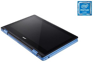 Acer Aspire R11 Pentium Quad Core 4th Gen N3700 - (4 GB/500 GB HDD/Windows 10 Home) R3-131T-p4aa 2 in 1 Laptop  (11.6 inch, Light Blue, 1.58 kg) price in India.