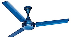 OSTN ARC 3 HYBRID 1200mm BLDC Motor (AC/DC) 5 Star Rated Ceiling Fans with Remote Control | Upto 70% Saving, High AD & LED Indicators | 230V AC & 12V DC | 25 Watts, 2+1 Year Warranty | Metallic Blue price in India.
