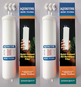 Aquadyne RO Membrane Filter 75 GPD Quickfit Type for R.O Systems price in India.
