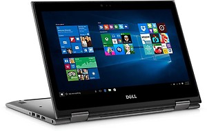 DELL 5000 Core i5 6th Gen 6200U - (8 GB/1 TB HDD/Windows 10 Home) 5568 2 in 1 Laptop  (15.6 inch, Grey, With MS Office) price in India.
