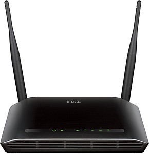 D-Link DIR-615 Wi-fi Ethernet-N300 Single_band 300Mbps Router, Mobile App Support, Router | AP | Repeater | Client Modes(Black) price in India.