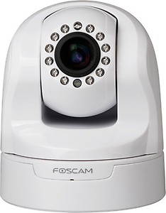 Foscam FI9826PB Plug and Play, 1.3 Megapixel, 1280 x 960 Pixels, 3X Optical Zoom H.264, Pan/Tilt Wireless IP Camera (Black) price in India.