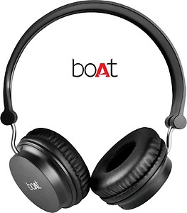 boAt Rockerz On Ear 400 Black On-the-ear Wireless Bluetooth Headphones (Black, On the Ear) price in India.