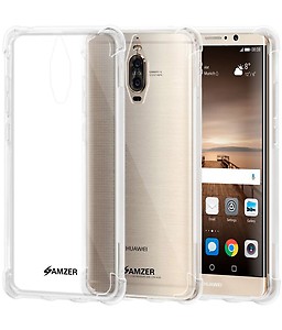 Huawei Mate 9 Pro Plain Cases AMZER - Transparent price in India.