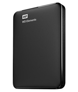 WD Elements 1TB External Hard Drive (Black) price in India.