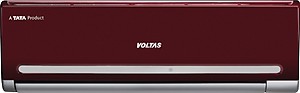 Voltas 1.5 Ton 3 Star Split AC - Red(183 EYR) price in India.