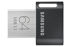 Samsung MUF-64AB/AM FIT Plus 64GB - 200MB/s USB 3.1 Flash Drive price in India.