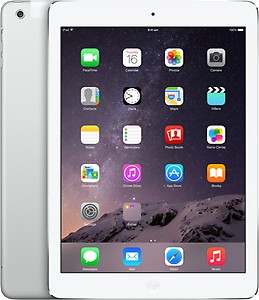Apple iPad Air 2 Wi-Fi + Cellular (16 GB, Silver) price in India.