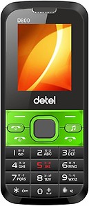 DETEL D800 Dual Sim, 1.8 Inch Display, Camera price in India.