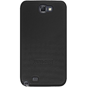 Silicone Case for Samsung Galaxy Note II GT-N7100 (Black) price in India.