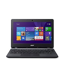 Acer Aspire ES1-111 Notebook (NX.MRKSI.005) (Intel Celeron- 2GB RAM- 500GB HDD- 29.46 cm (11.6)- Windows 8.1) (Black) price in India.