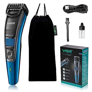 VGR V-052 Beard Trimmer for Men| 12 Weeks of Trimming, 120 Min Runtime| USB Charging, Cordless Use| 20 Length Settings| Self Sharpening Stainless Steel Blades| Full Body Trimmer| 2-Year Warranty price in India.