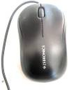 Zebroniks Zeb-Rise USB 2.0 Wired Regular Optical Mouse(Black) price in India.
