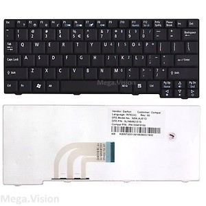 Laptop Keyboard Compatible for ACER Aspire ONE D250 P531H Black price in India.