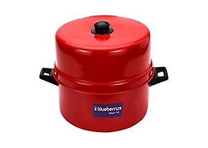 Blueberry's Double Layer Body, Red Powder Coated, Aluminium Thermal Rice Cooker (Choodarapetty)with Stainless Steel Pot (1 kilogram) price in India.
