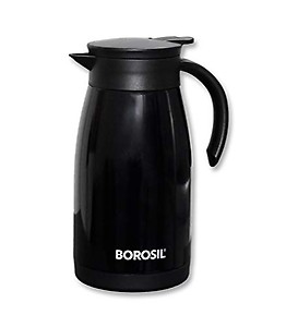Borosil Hydra Stainless Steel Kettle, 1000 ml Black price in India.