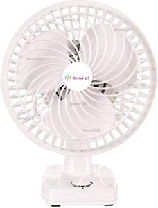 Kenvi US 3 in 1 Fan (Table fan, Wall fan, Ceiling fan) High Speed Wall cum Table Fan 3 Speed with copper motor 9 Inch Table Fan for home, Non Oscillating Model – White Cutie || QWR01 price in India.