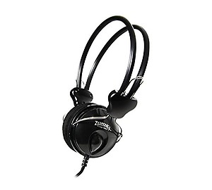 Zebronics Pleasant Wired Over Ear Headphone (Black) price in India.