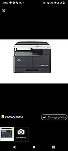 Konica Minolta A3 size multifunction blk/white photocopier/printer price in India.