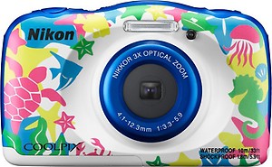 Nikon Coolpix A100 Digital Camera, 20MP, Black price in India.