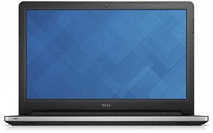 Dell Inspiron 5559 Notebook (Y566509HIN9SM) (6th Gen Intel Core i5- 8GB RAM- 1TB HDD- 39.62cm (15.6)- Windows 10- 2GB Graphics) (Silver) price in India.