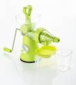 Skyzone Fruit and Vegetable Plastic Hand Juicer for Home and Kitchen, Manual Hand Juicer Machine, Juice Maker Machine, Juicer for All Fruit with Steel Handle and Waste Collector price in India.