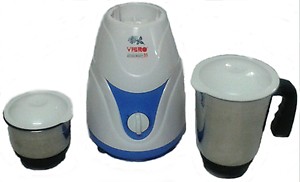 Vibro Kitchen Beauty-55 450 W Mixer Grinder (2 Jars, White and Blue) price in India.
