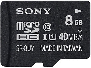 Sony 8GB SDHC Memory SD Card (Class 4) for Camera price in India.