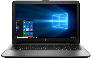 HP 15 AF114AU(P3C92PA) Notebook (AMD Quad-Core A8-7410 APU-4 GB-39.62cm(15.6)-1TB HDD-Windows 10 Home) SILVER price in India.