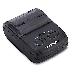 Everycom (EC-300 Bluetooth Thermal Receipt Printer Compatible for Android and Windows Devices- Black (1 Year Warranty) price in India.