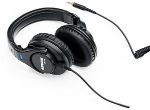 Shure Srh440-Bk Wired On Ear Headphones Without Microphone Multicolour price in India.