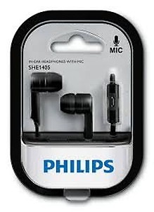 PHILIPS SHE1455WT/94 Wired without Mic Headset(White, In the Ear) price in India.
