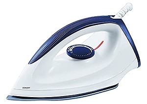 GOLKIPAR 1000-Watt Dry Iron, 3 Gears Baseplate Handheld with Non-Stick Coated Soleplate Dry Irons for Ironing Clothes, Ironing Machine for Home and Travel price in India.