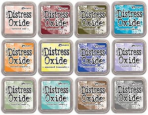 Ranger Tim Holtz Bundle of 12 Distress Oxide Ink Pads - Summer 2018 Colors price in India.