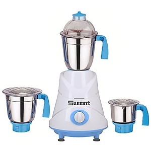 Sunmeet 600 Watts MG16-21 3 Jars Mixer Grinder Direct Factory Outlet price in India.