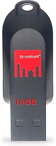 Strontium sr16grdpollex 16 GB Pen Drive  (Black) price in .