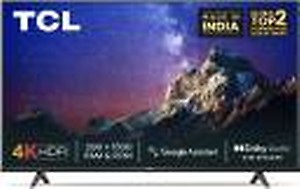 TCL 125.8 cm (50 Inches) Google Certified Android Smart 4K Ultra HD LED TV 50P615 (Black) price in India.