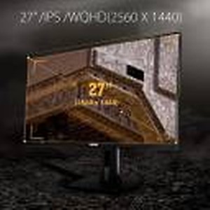 ASUS 27 inch Quad HD LED Backlit IPS Panel Gaming Monitor (TUF VG27AQ)  (NVIDIA G Sync, Response Time: 1 ms, 165 Hz Refresh Rate) price in India.