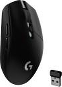 Logitech G304 LightSpeed /6 Programmable Buttons /Onboard Memory/Adj DPI Upto 12000 Wireless Optical Gaming Mouse  (USB 2.0, Black) price in India.