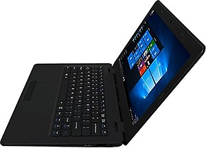 Micromax Canvas Lapbook L1160 (Atom Z3735F/2GB/32GB/29.46cm(11.6)/Windows 10/INT) Black price in India.