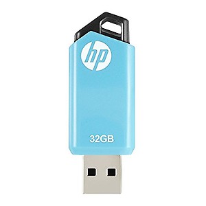 HP v150w 32GB USB 2.0 flash Drive (Blue) price in India.