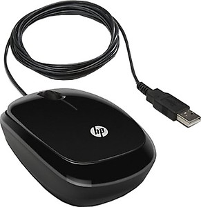 HP X1200 Wired Black Mouse price in India.