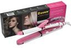 Shinon 8088 – 3 in 1 Professional Hair Straightener for Women Hair Styler  (Pink) price in India.