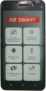 Karbonn K9 Smart (512 MB, 8 GB, Black Silver) price in India.