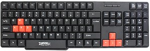 ZEBRONICS K 09 Wired USB Laptop Keyboard(Black) price in India.