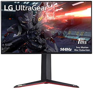 LG Electronics Ultragear 68.58 Cm(27 Inch) 4K-Uhd,Nano IPS 144Hz,1Ms G-Sync Compatible Gaming Monitor-with Vesa HDR 600-Display Port,Hdmi,USB Up/Down,Has Stand,RGB Sphere Lighting-27Gn950(Black) price in India.