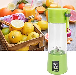 Zorzel Portable Blender, Personal Blender for Shakes and Smoothies, Juice Extractor Fruit Cup with 2000mAh USB Rechargeable Battery, Crushed Ice Maker Drink Mixer price in India.