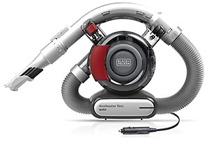 BLACK+DECKER PD1200AV-B1 12V Corded Dustbuster Flexi Auto Handheld Vacuum Cleaner, 560 ml Bowl Capacity, Car Vacuum Cleaner, 5 Meter Cable, 1 Year Manufacturer Warranty price in India.