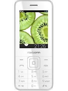 Karbonn K-PHONE 1 (Dual Sim, 2.4 Inch Display, 1400 Mah Battery, White-Champagne) price in India.
